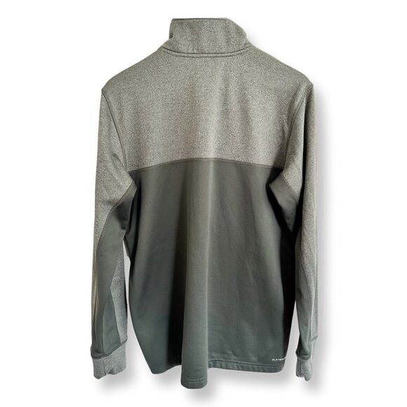 Reebok CrossFit Men's 1/4 Zip Sweatshirt Color Block Gray Long Sleeve Large - Picture 2 of 12